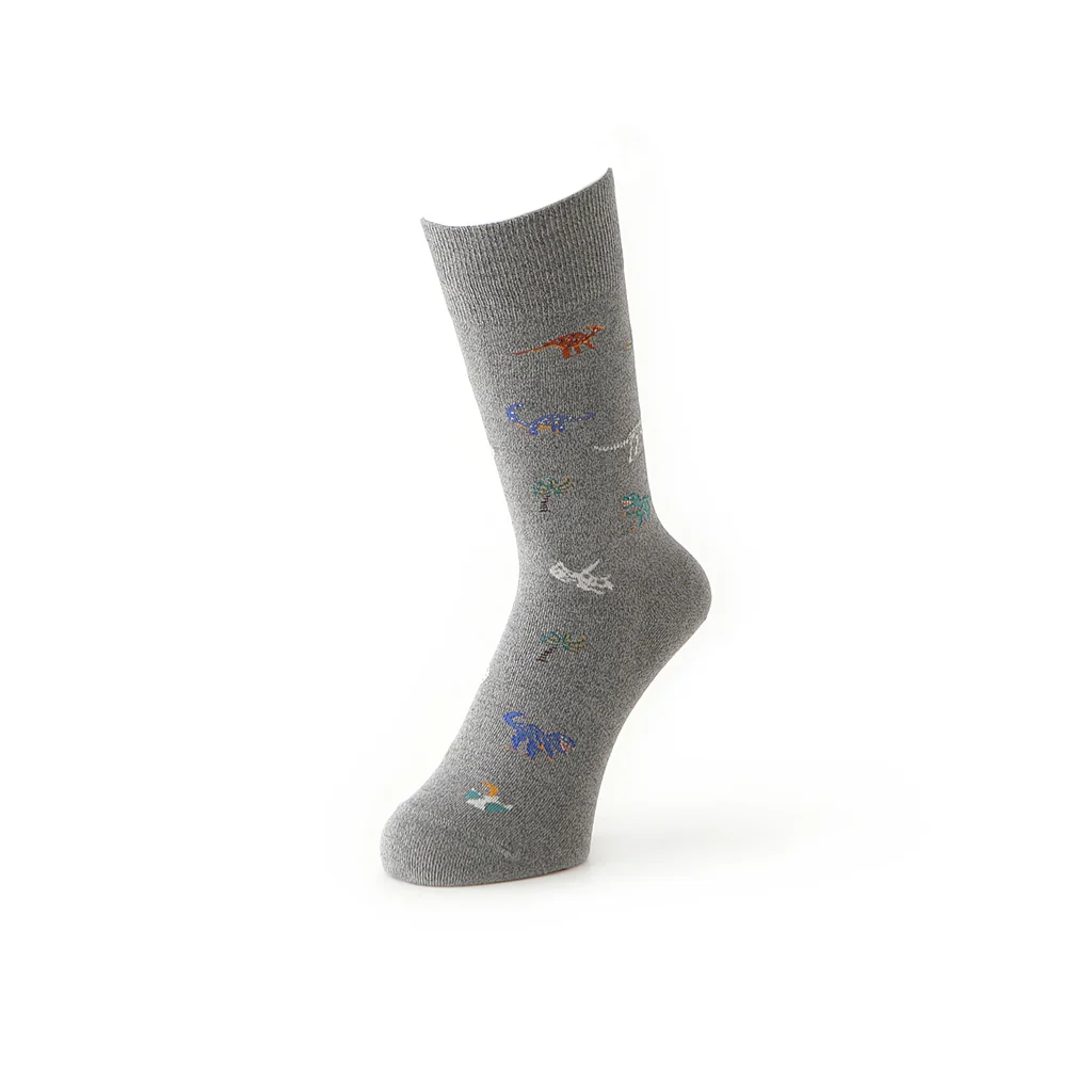 Dinosaur Cotton  Crew Socks - Image 4
