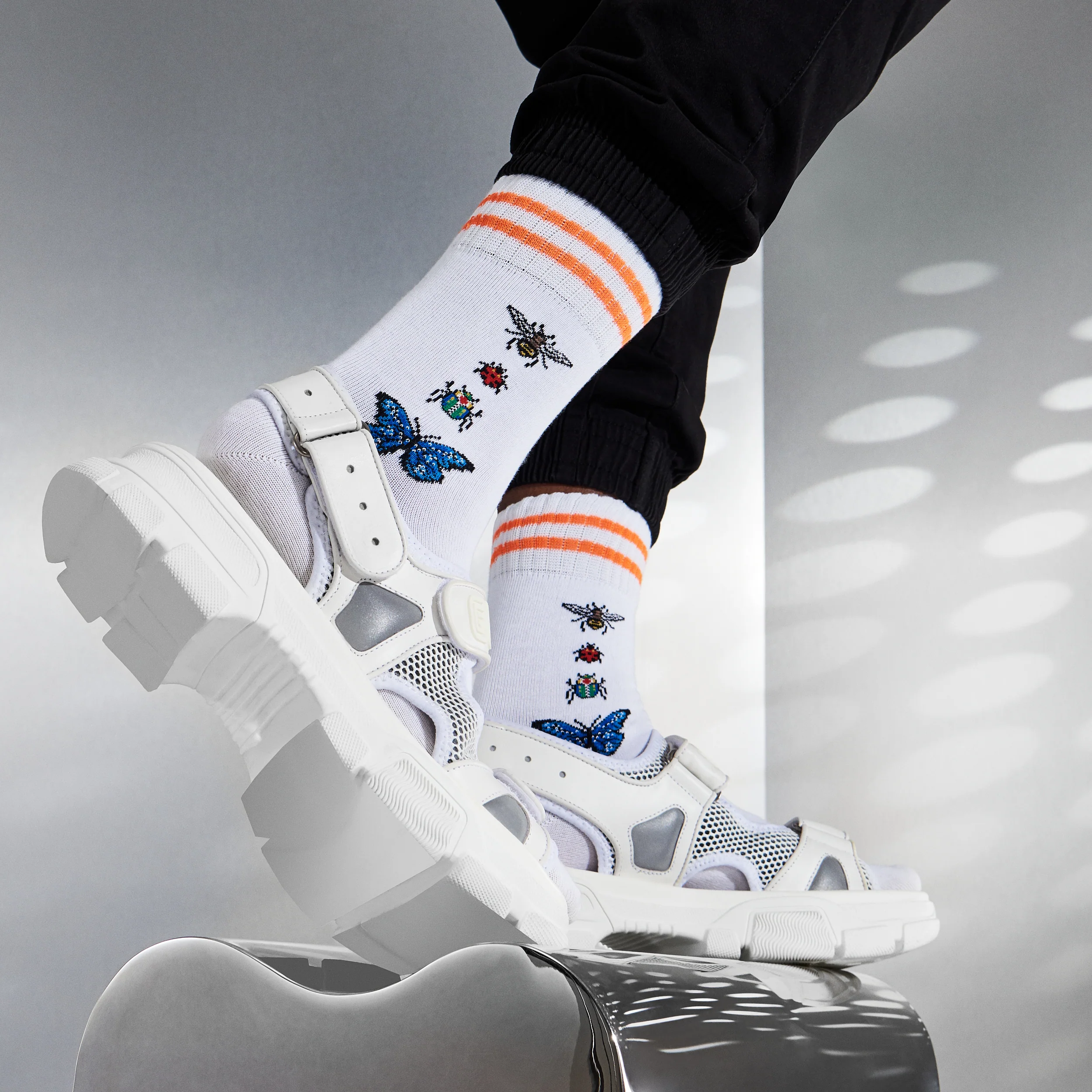 Entomology Cotton  Crew Socks - Image 3