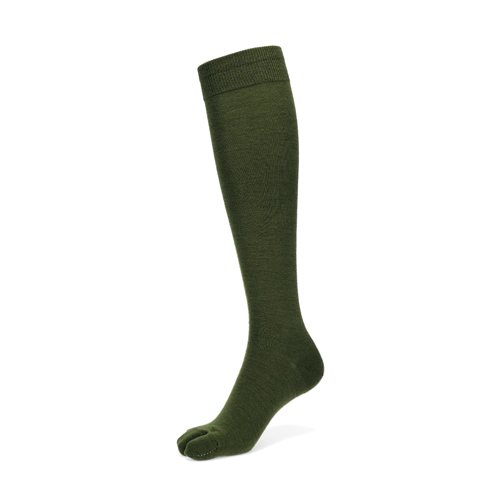 Extra Fine Merino Tabi  Knee-High Socks - Image 7