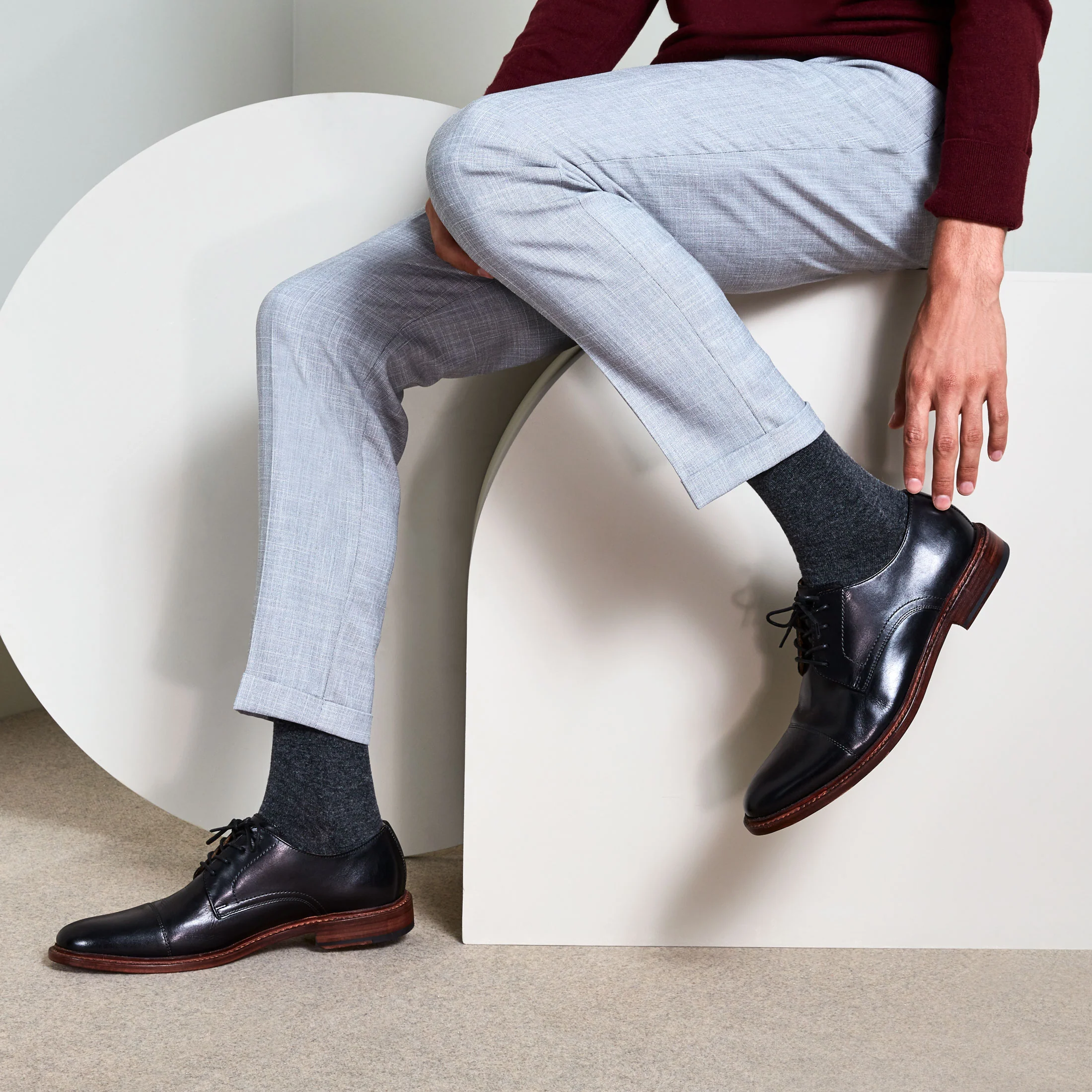 Extra Fine Merino  Crew Socks - Image 17