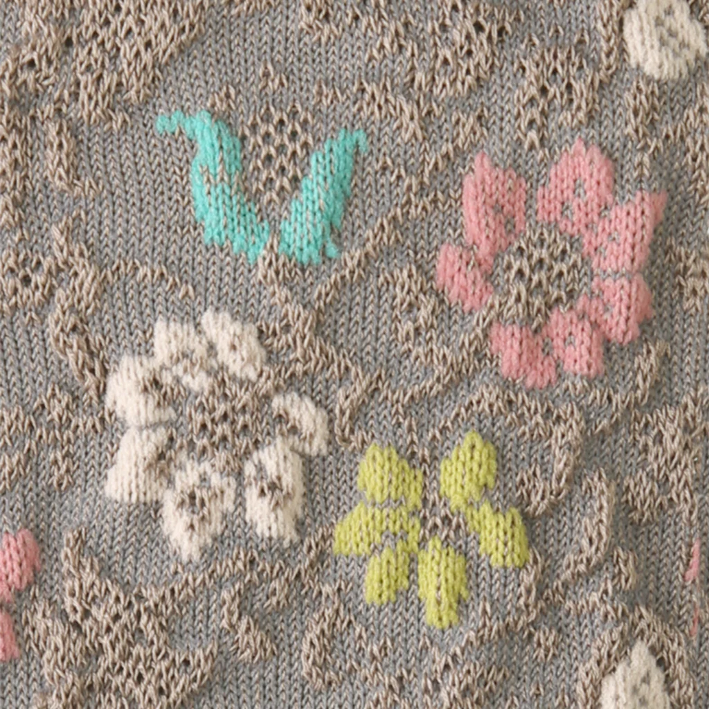 Float Flower Cotton Tabi  Crew Socks - Image 14