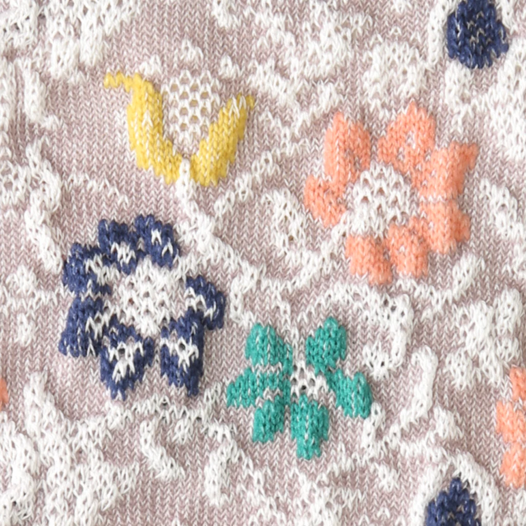 Float Flower Cotton Tabi  Crew Socks - Image 8