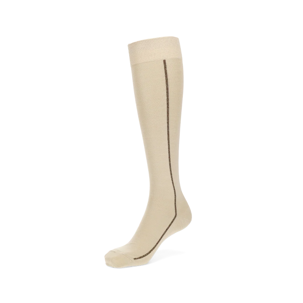 Glitter Line Light Merino  Knee-High Socks - Image 4
