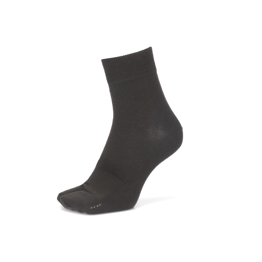 Heathered Merino Tabi  Quarter Socks - Image 3