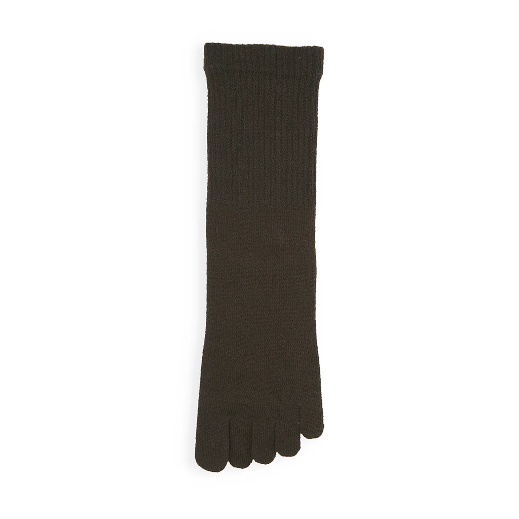 Loose-Fit Merino Toe  Crew Socks - Image 4