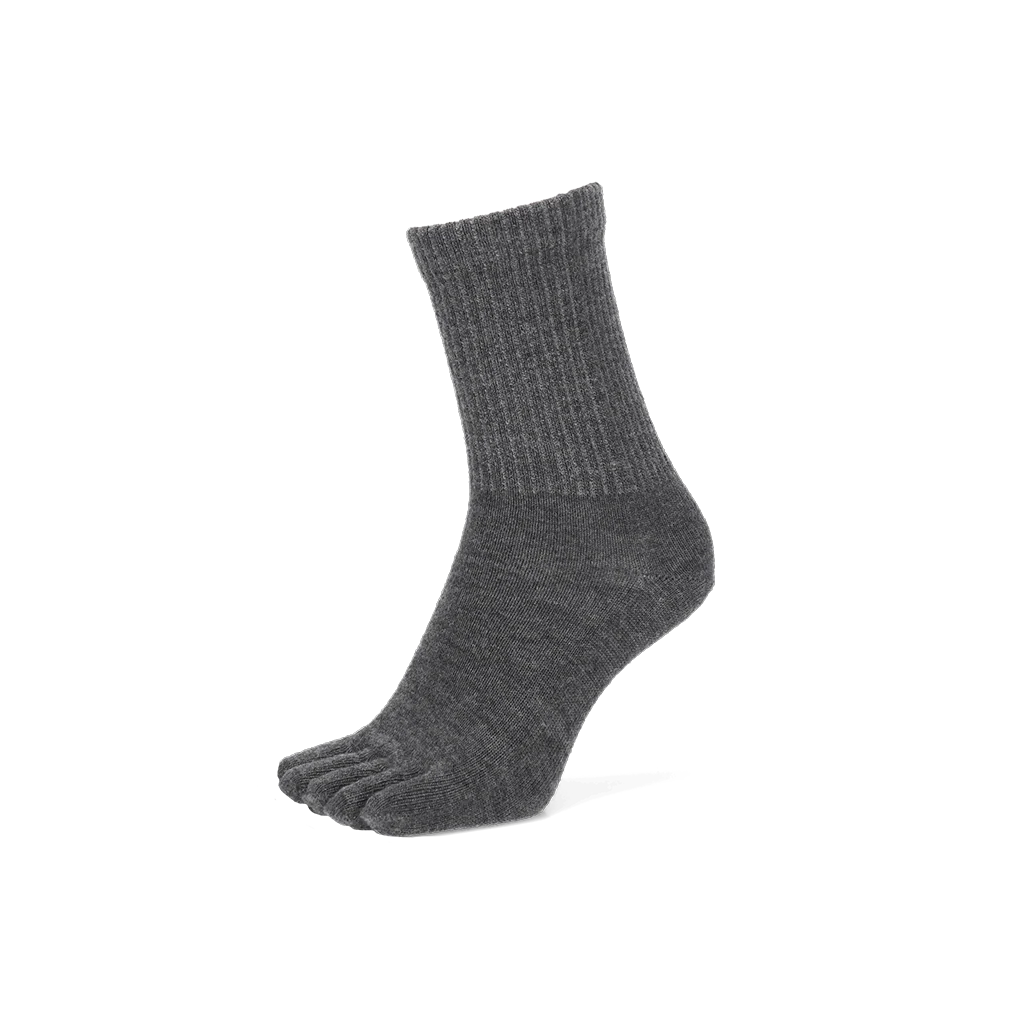 Loose-Fit Merino Toe  Crew Socks - Image 5