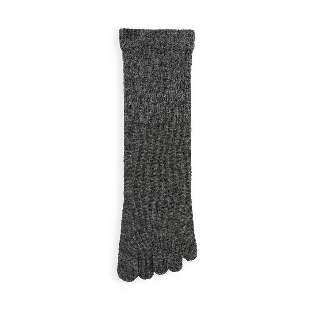 Loose-Fit Merino Toe  Crew Socks - Image 6