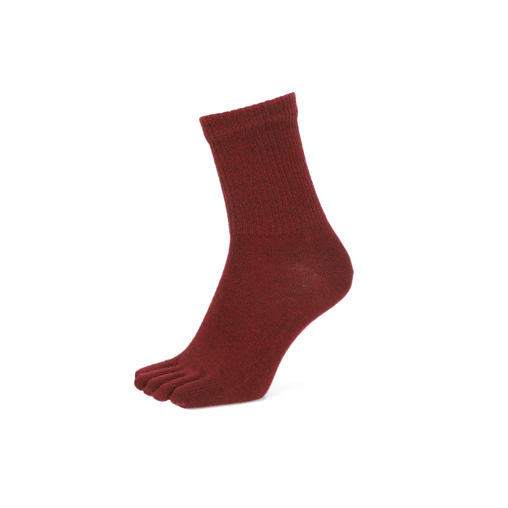 Loose-Fit Merino Toe  Crew Socks - Image 7