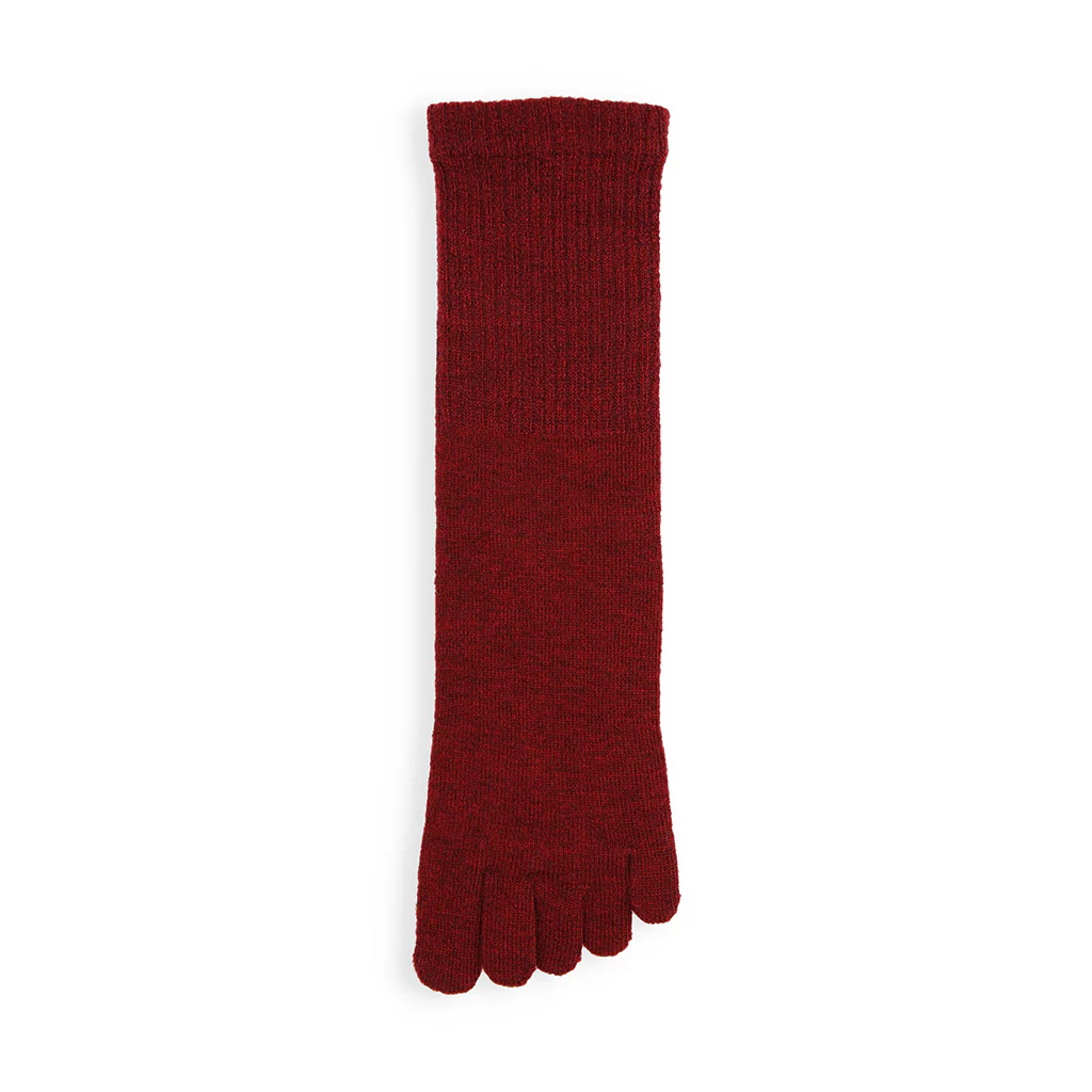 Loose-Fit Merino Toe  Crew Socks - Image 8