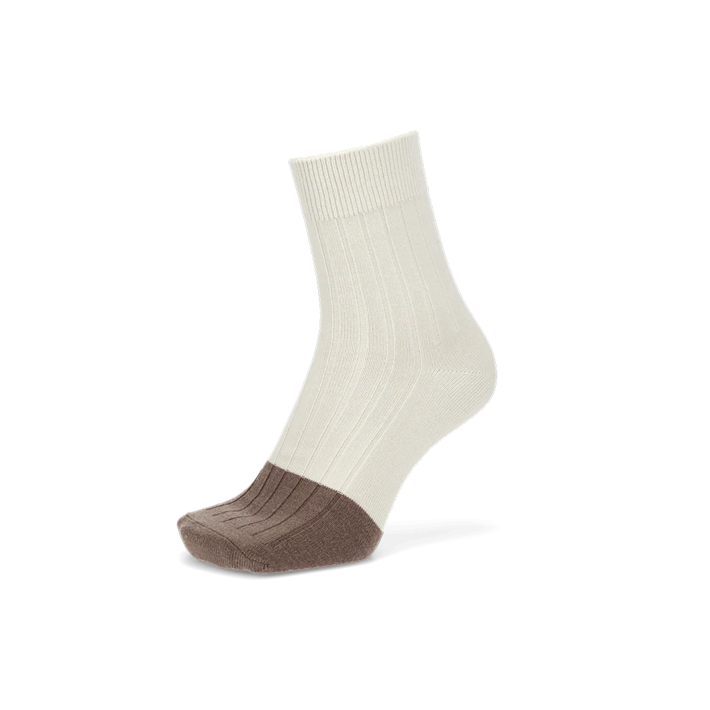 Merino-Toe x Cotton  Crew Socks - Image 3