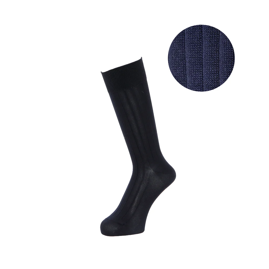 Premium 9x2 Rib Cotton  Crew Socks - Image 13