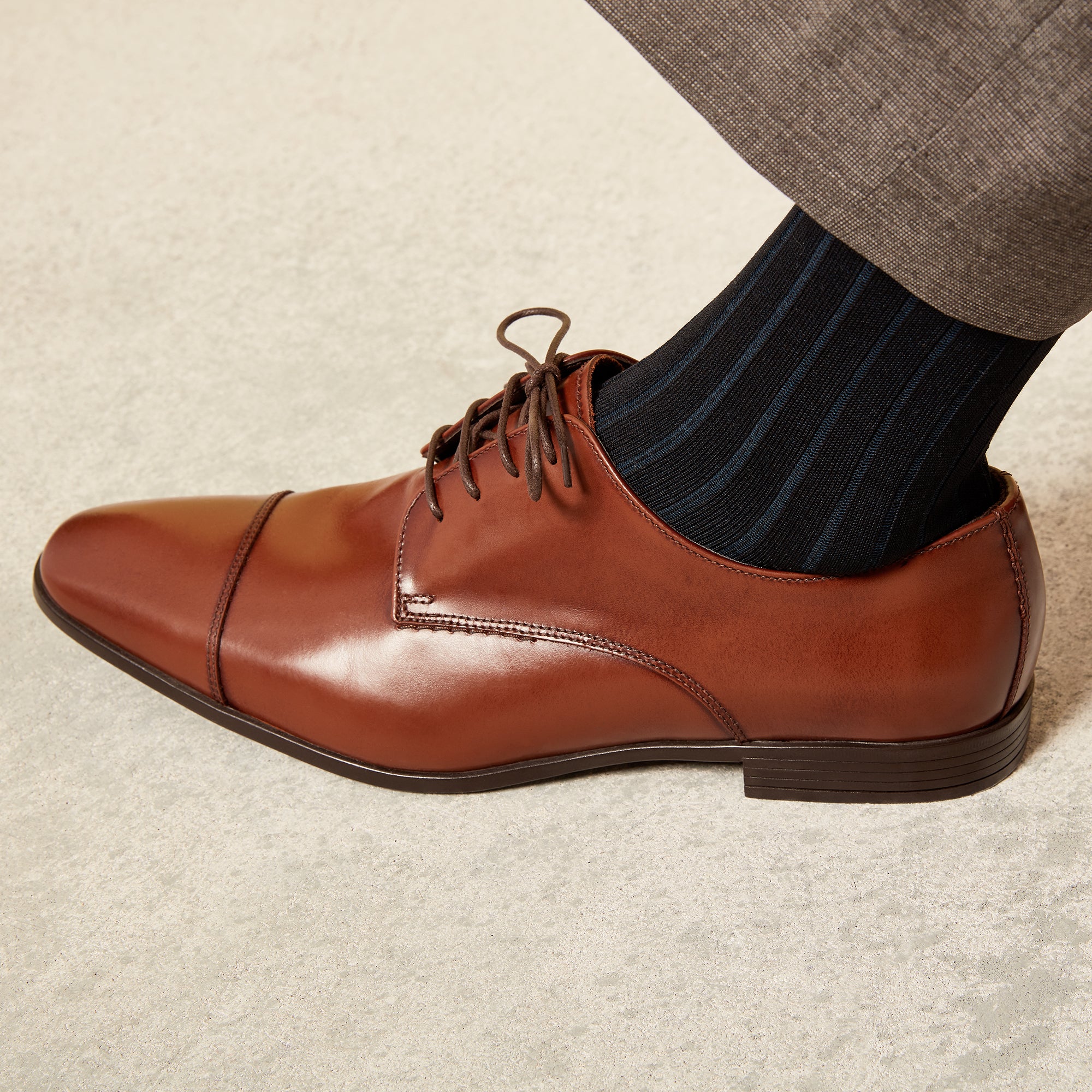 Premium 9x2 Rib Cotton  Crew Socks - Image 3