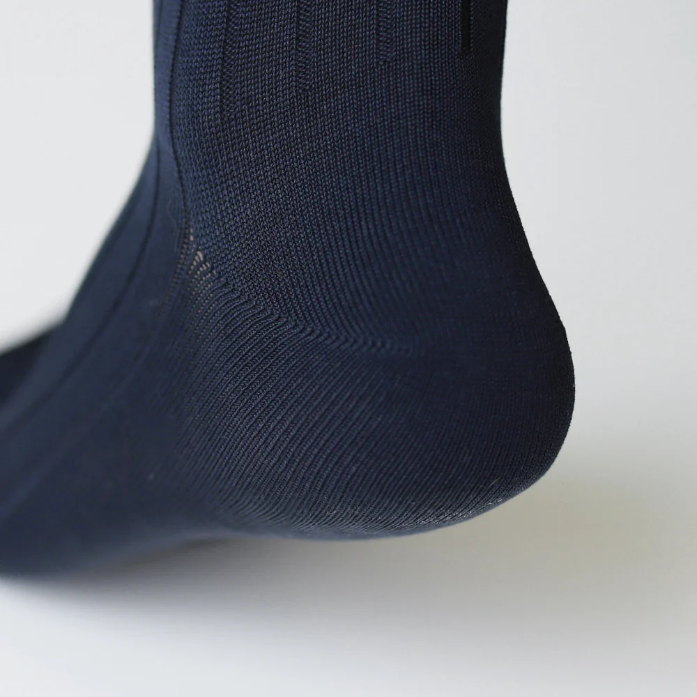 Premium 9x2 Rib Cotton  Crew Socks - Image 7