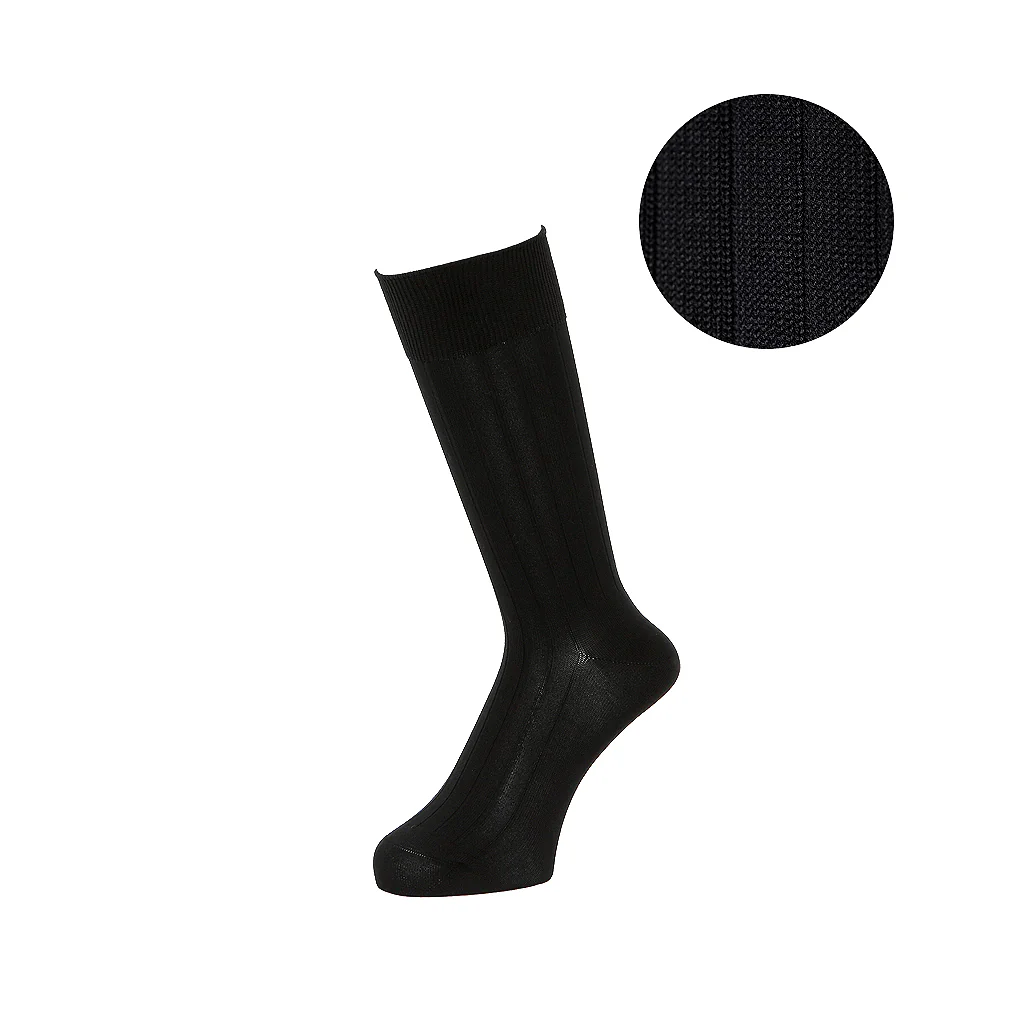 Premium 9x2 Rib Cotton  Crew Socks - Image 8