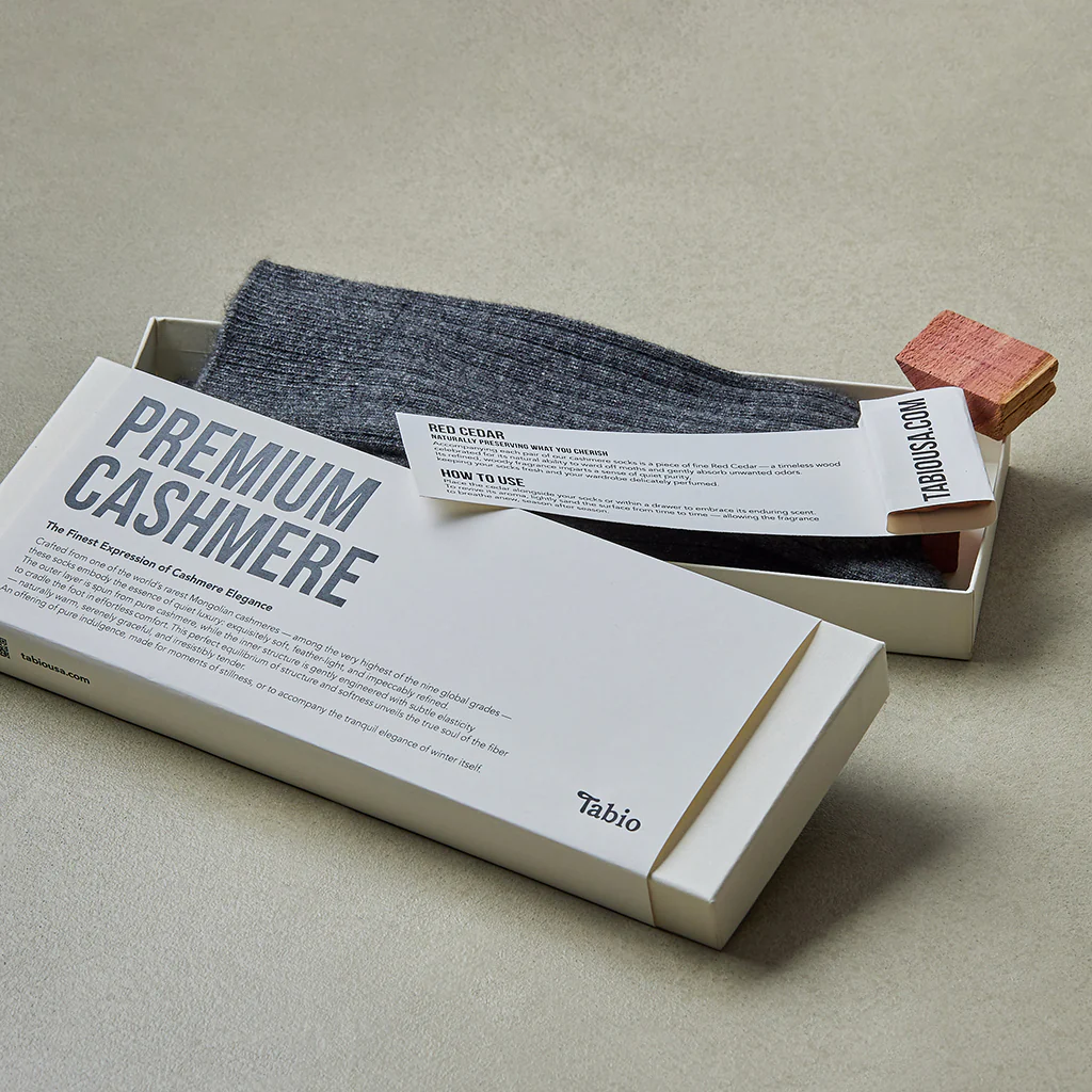 Premium Finest Cashmere  Crew Socks