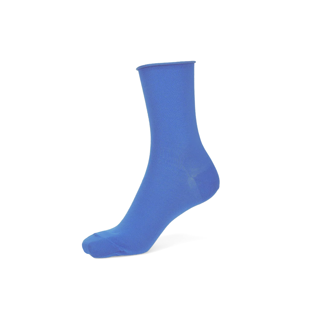 Premium Silky Cotton Plain  Crew Socks - Image 12