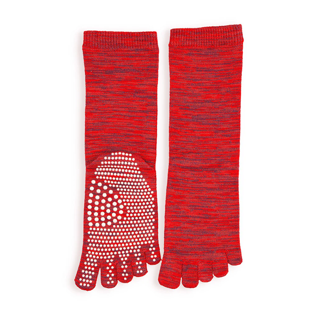 Reflexology Cotton Toe  Crew Socks - Image 14