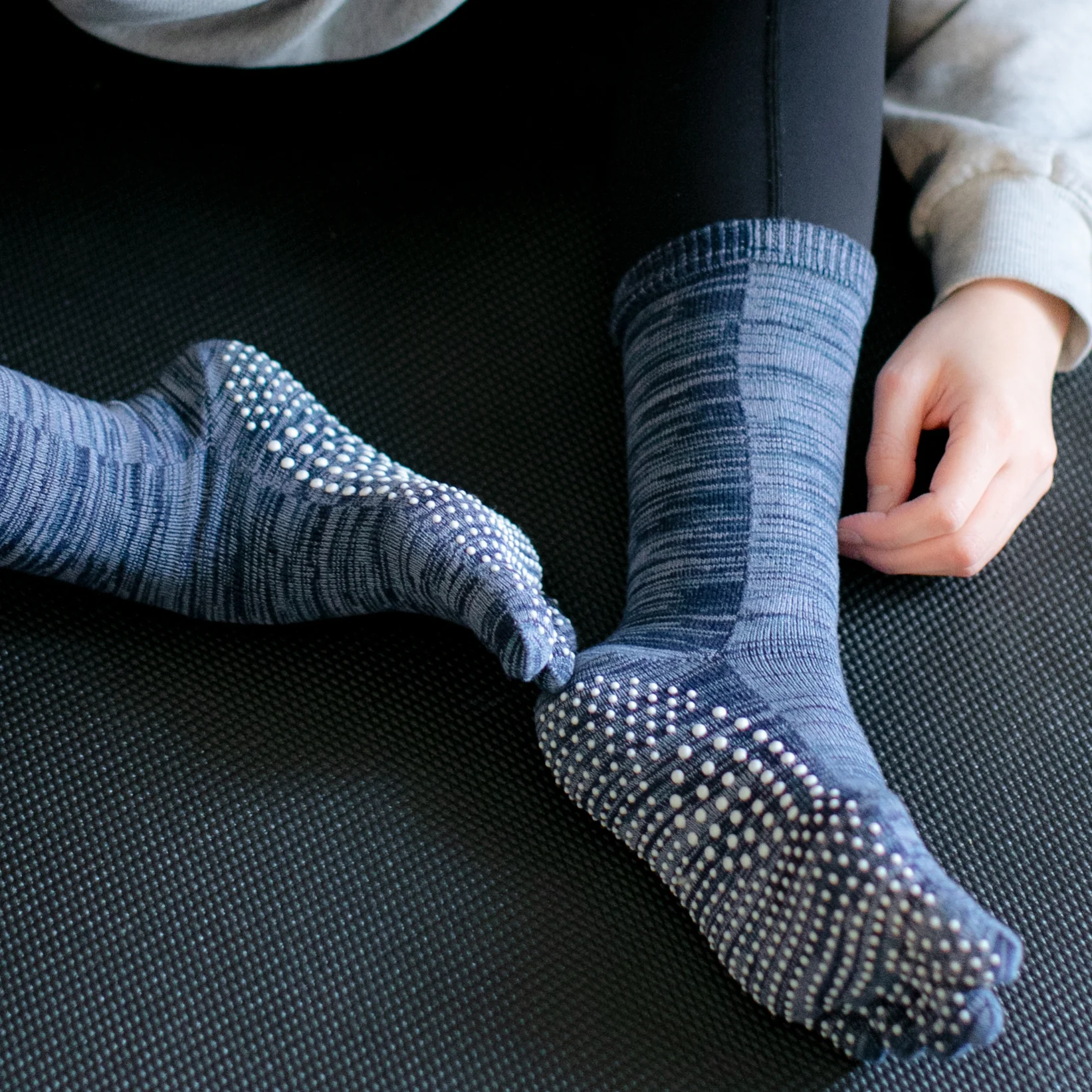 Reflexology Cotton Toe  Crew Socks - Image 8