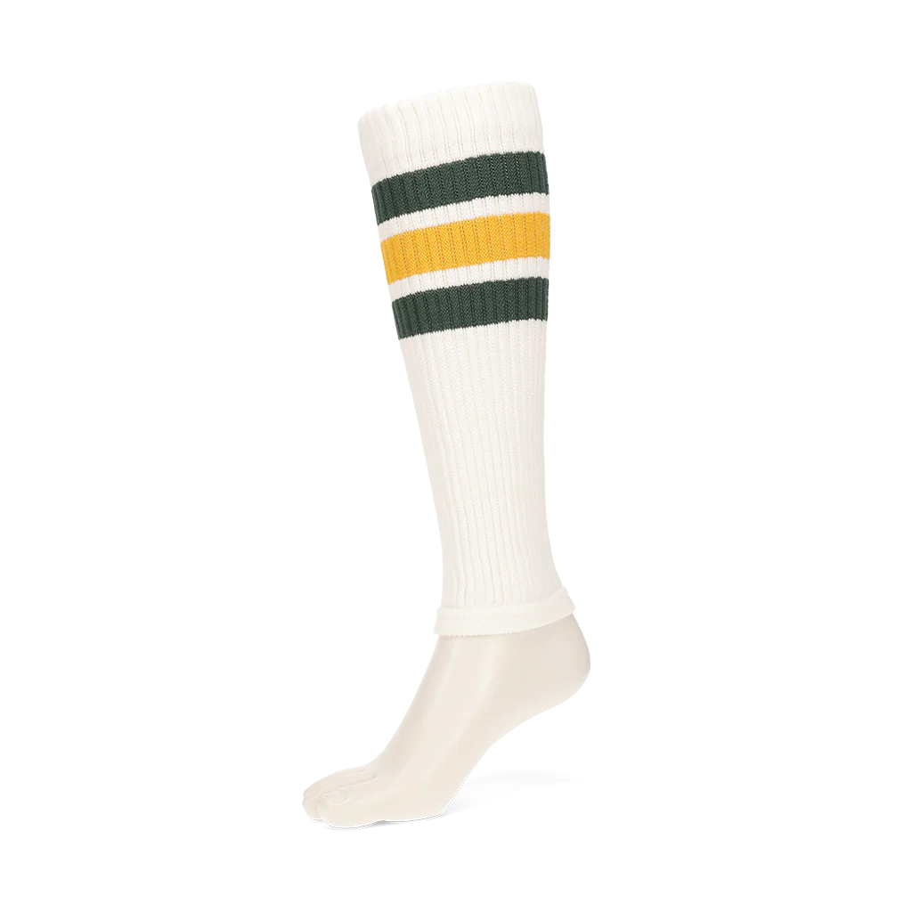 Sandwich-Stripes Cotton  Leg Warmers - Image 3