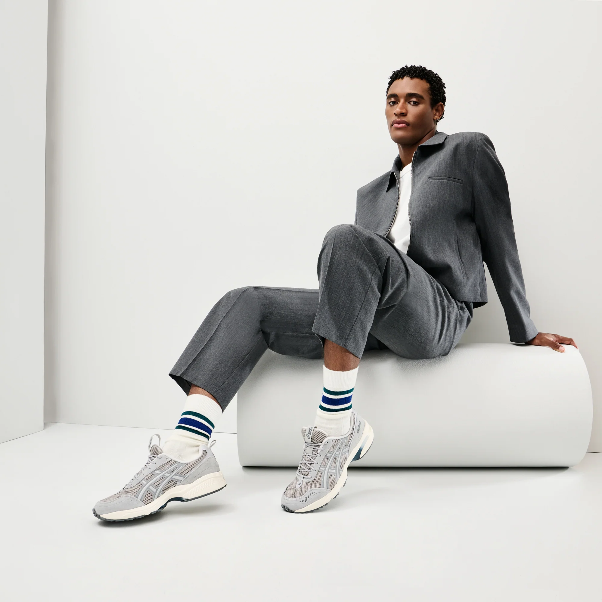 Sandwich-Stripes  Crew Socks - Image 2