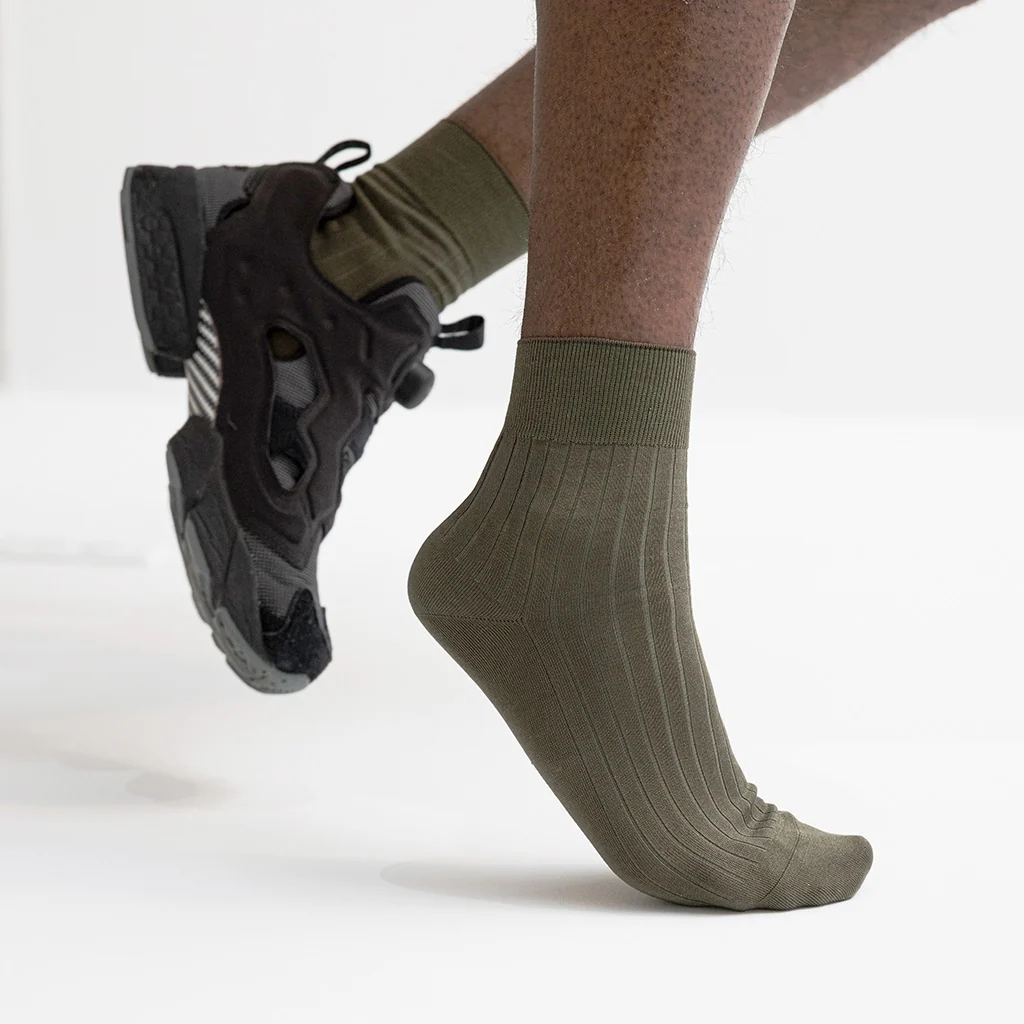 Silky Cotton  Quarter Socks