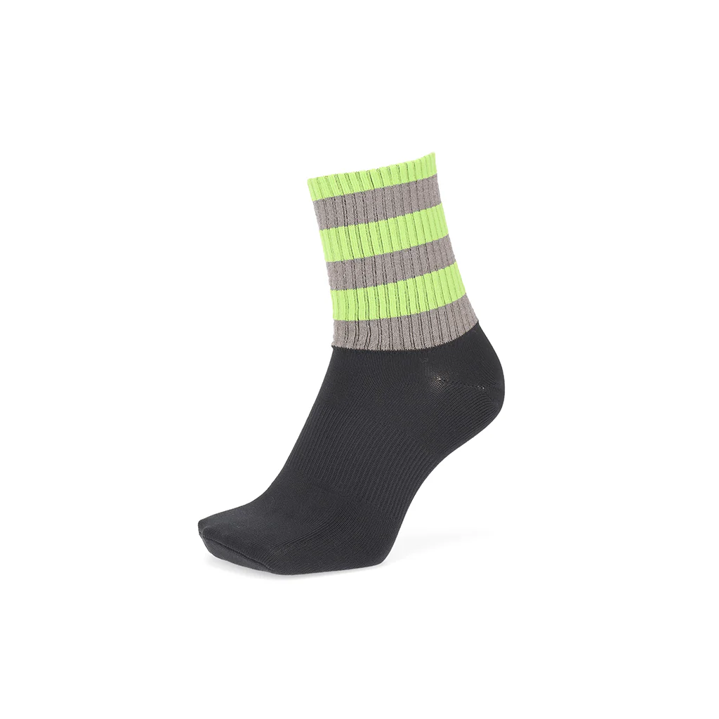 Striped Reflector  Crew Socks - Image 11