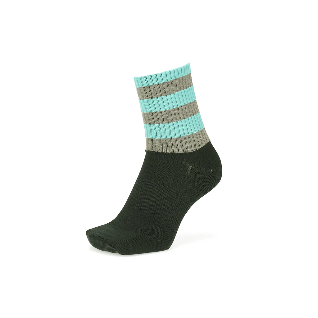 Striped Reflector  Crew Socks - Image 12
