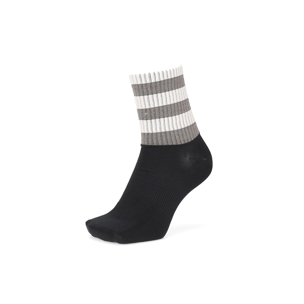 Striped Reflector  Crew Socks - Image 7