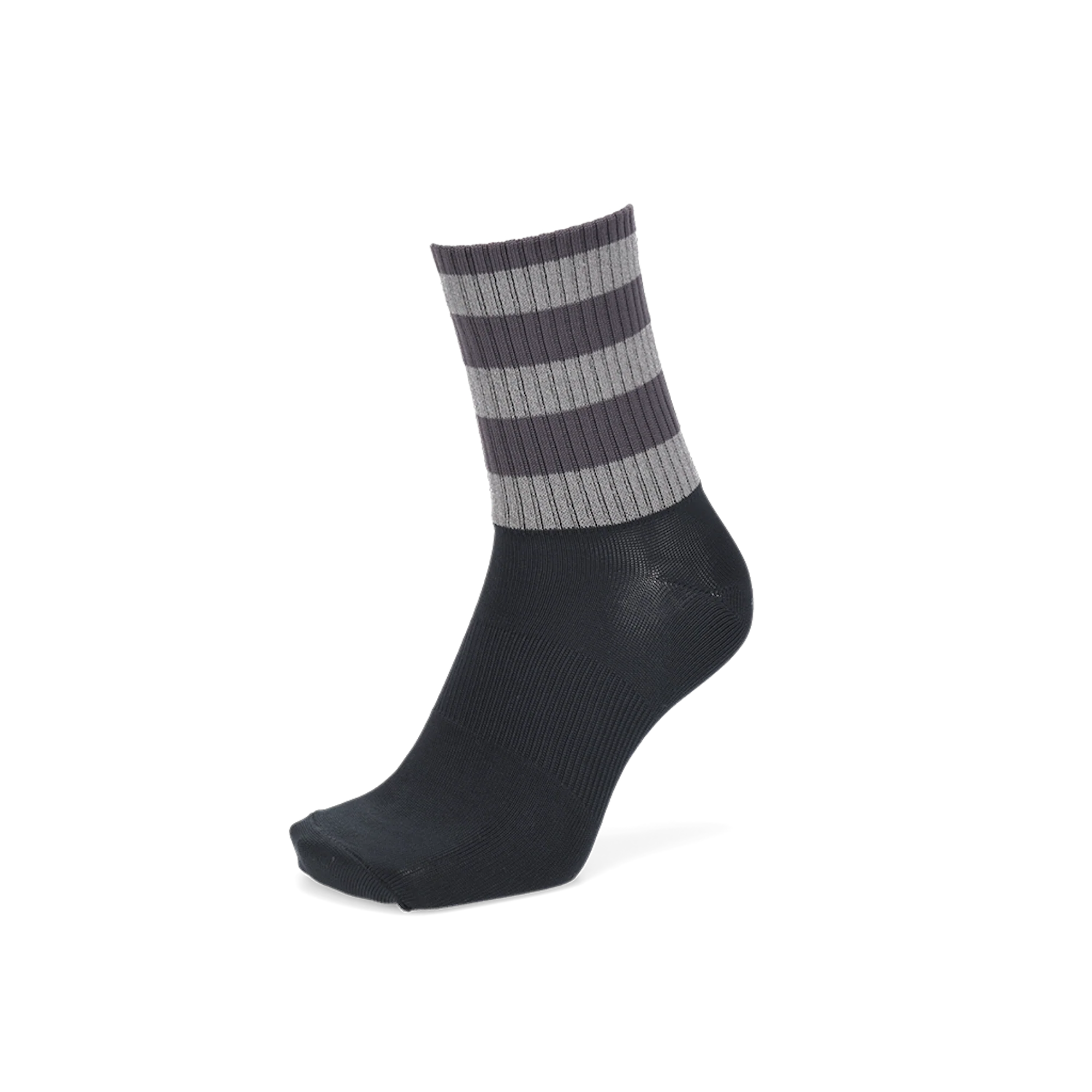 Striped Reflector  Crew Socks - Image 8