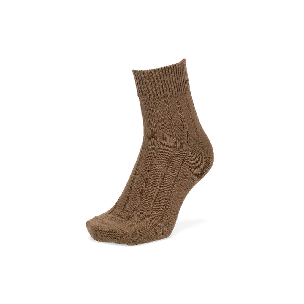Wide-Ribbed Cotton  Quarter Socks - Image 11
