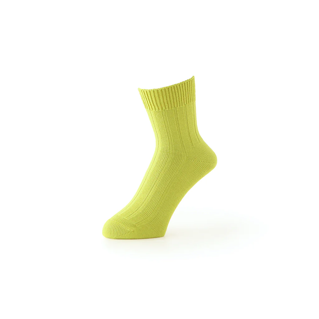 Wide-Ribbed Cotton  Quarter Socks - Image 12