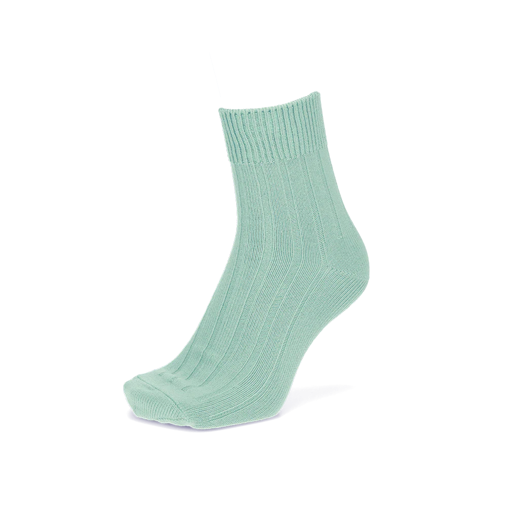 Wide-Ribbed Cotton  Quarter Socks - Image 15