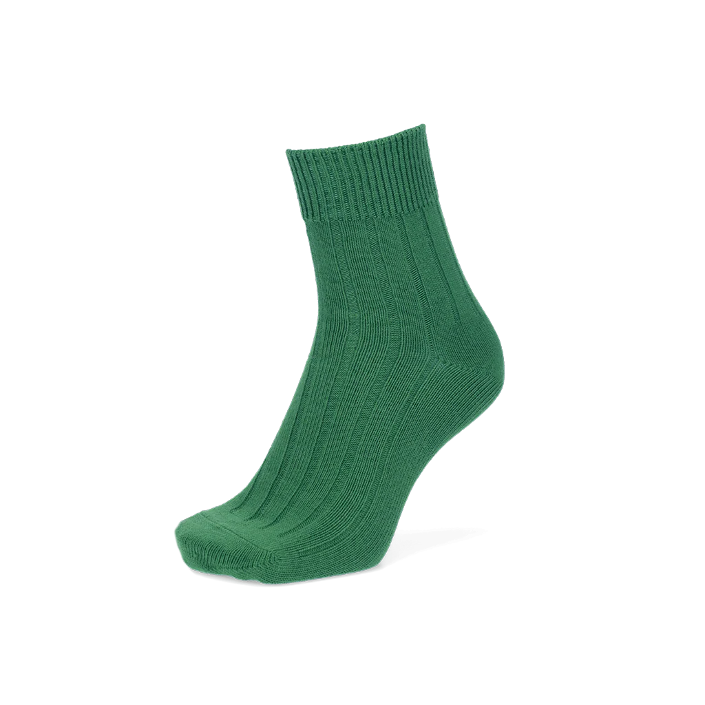 Wide-Ribbed Cotton  Quarter Socks - Image 17
