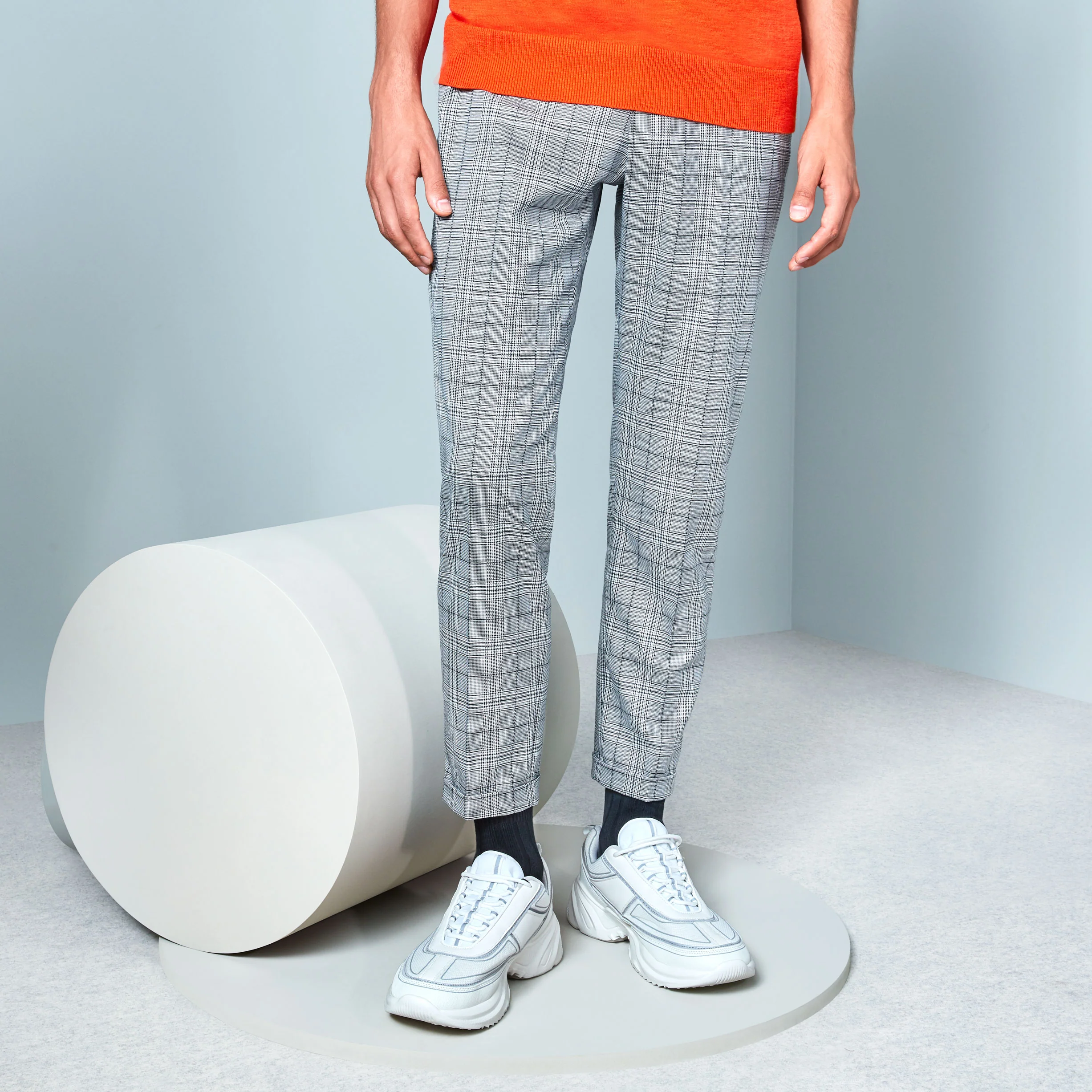 Wide-Ribbed Cotton  Quarter Socks - Image 6