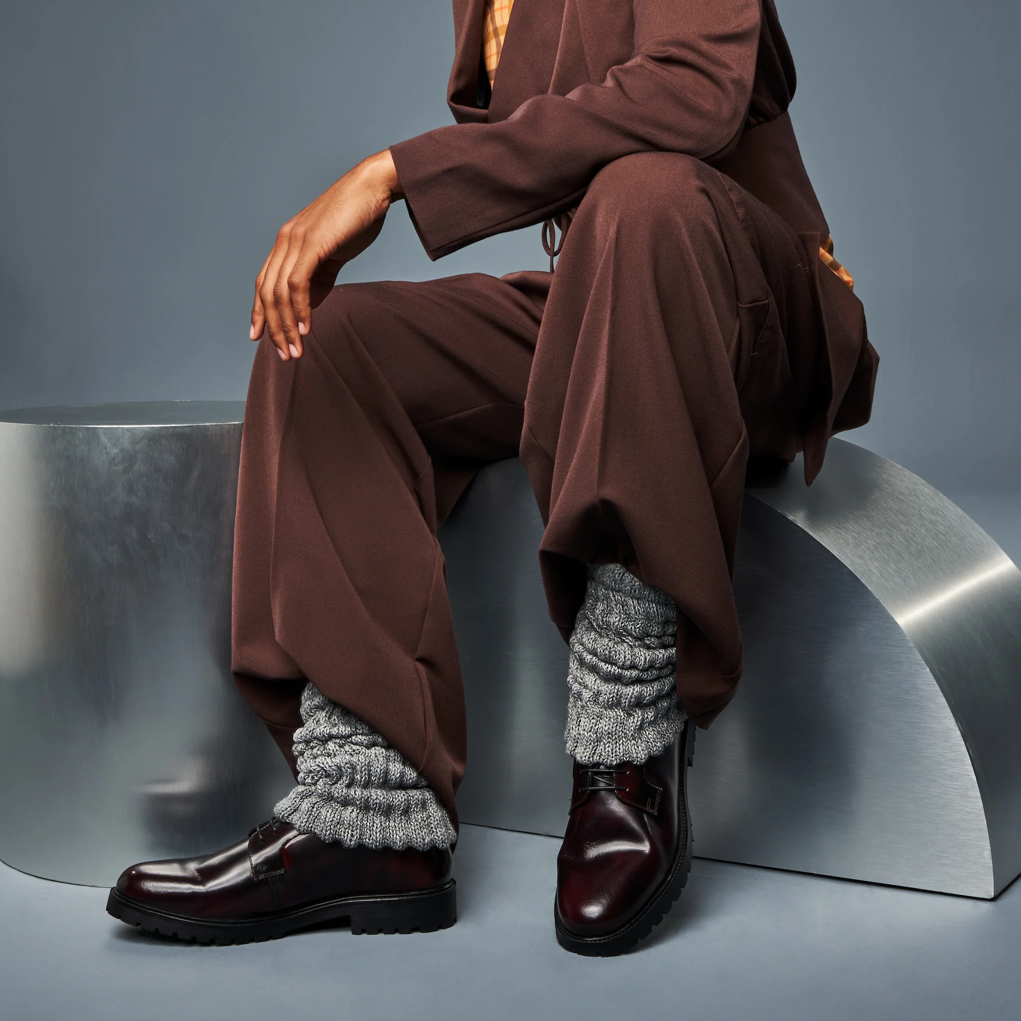 Merino-Silk Leg Warmers - Image 2